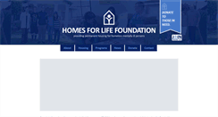 Desktop Screenshot of homesforlife.org